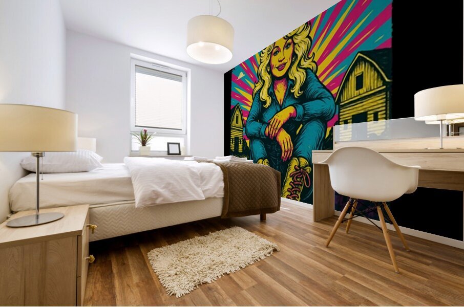 Dolly Parton 42 Mural print