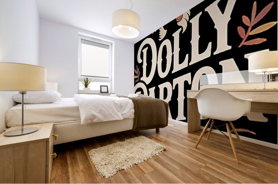 Dolly Parton 3 Mural print