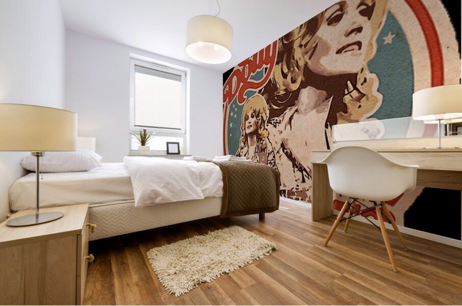Dolly Parton 5 Mural print