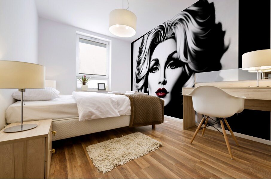 Dolly Parton 8 Mural print