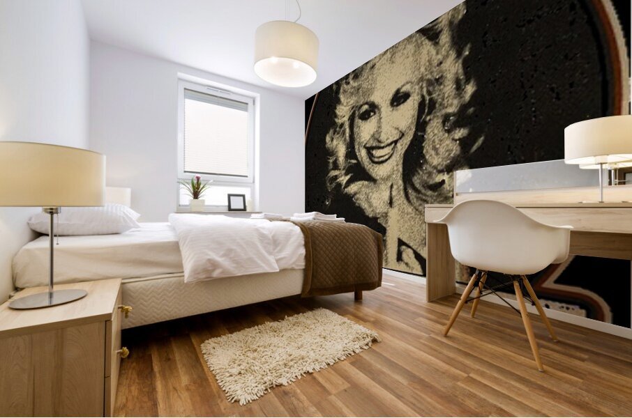 Dolly Parton 9 Mural print