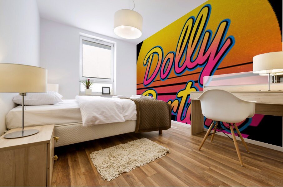 Dolly Parton 17 Mural print