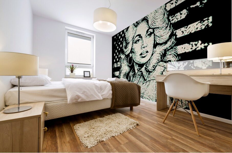 Dolly Parton 31 Mural print