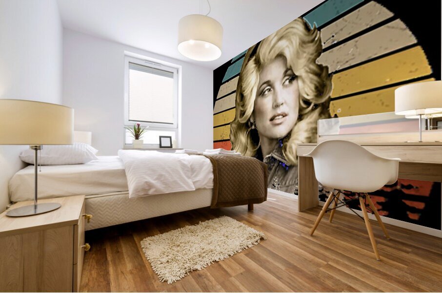 Dolly Parton 44 Mural print
