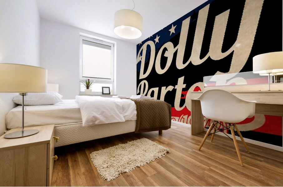 Dolly Parton 47 Mural print