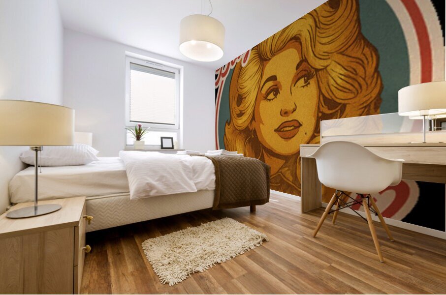 Dolly Parton 55 Mural print