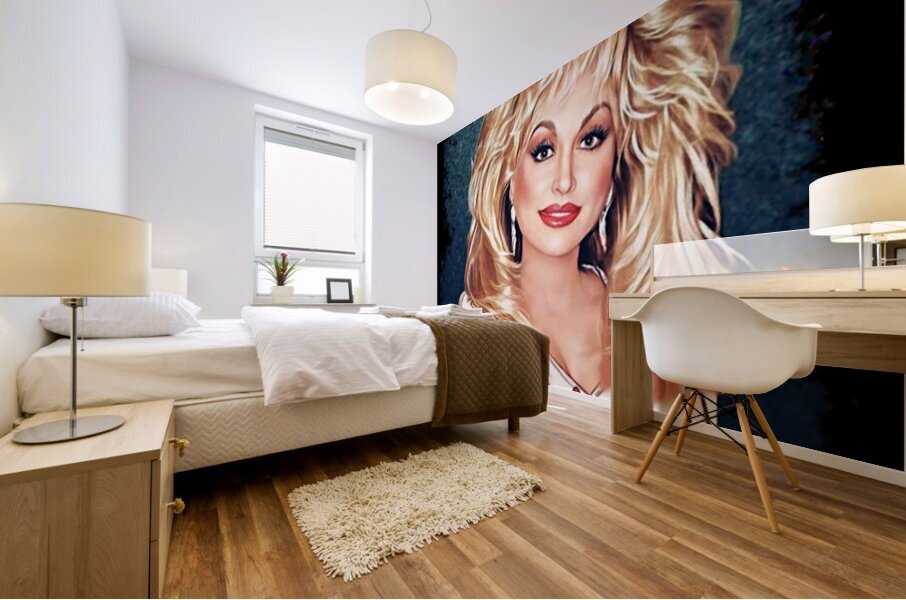 Dolly Parton 61 Mural print