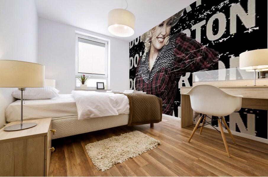 Dolly Parton 63 Mural print