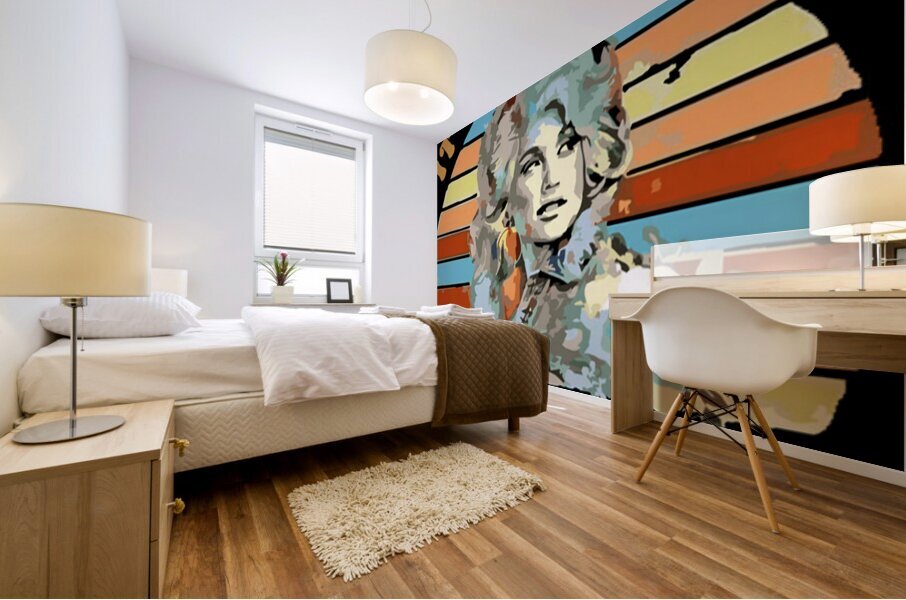 Dolly Parton 66 Mural print