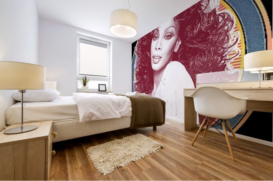 Donna Summer 5 Mural print
