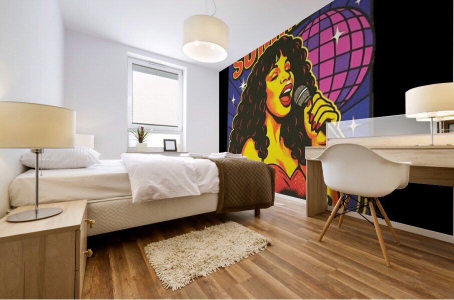 Donna Summer 25 Mural print