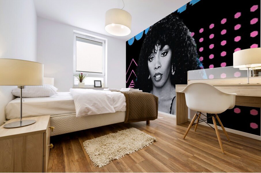 Donna Summer 50 Mural print