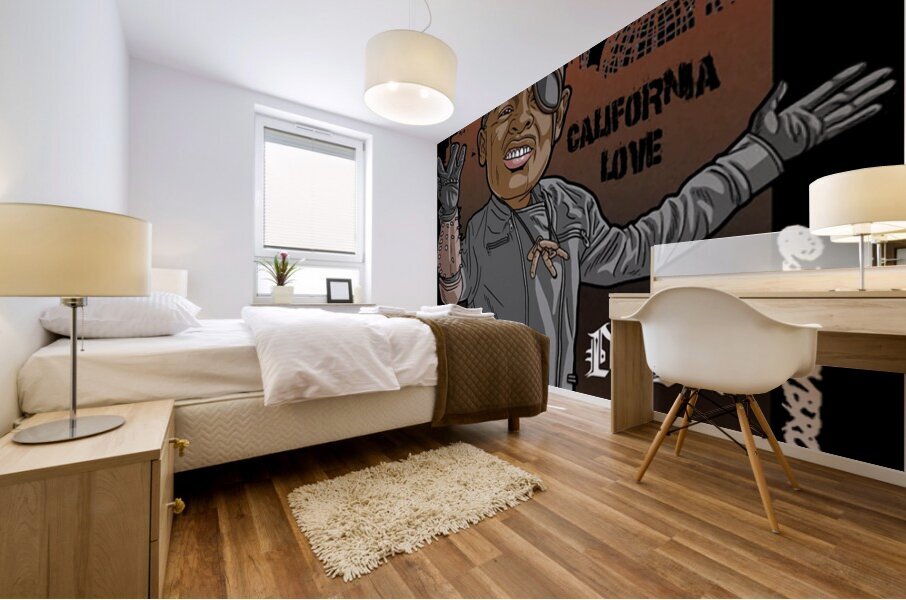 Dr. Dre 4 Mural print