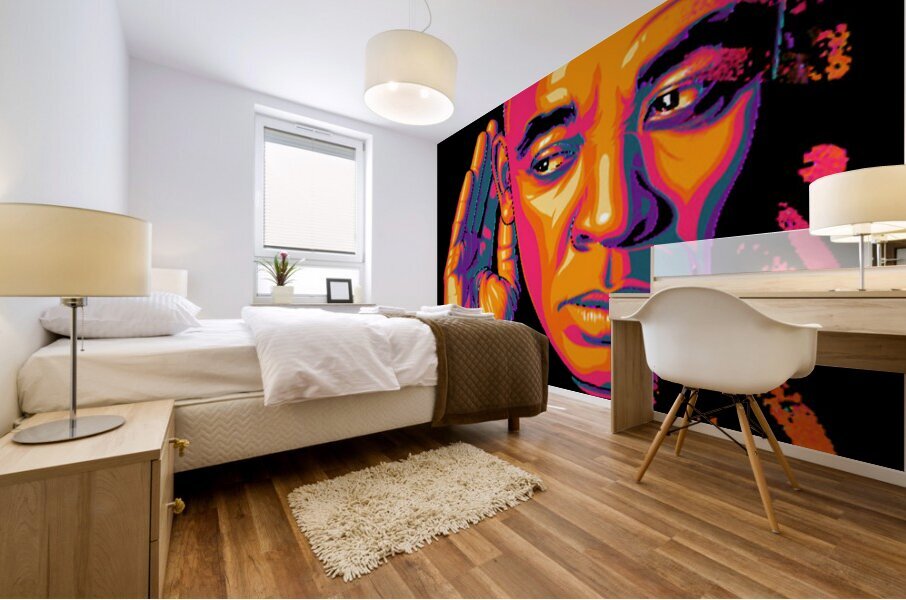 Dr. Dre 6 Mural print
