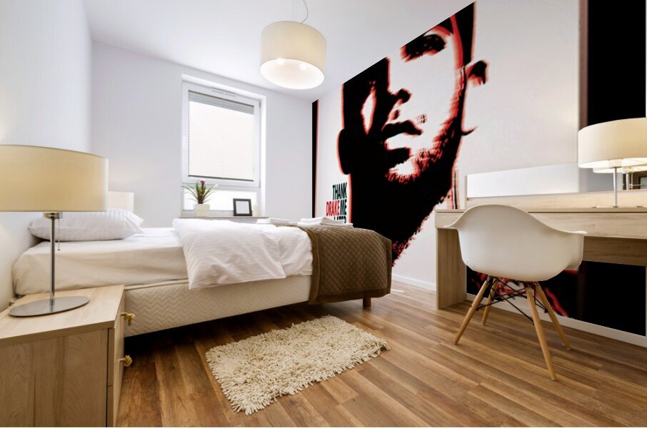 Drake 3 Mural print
