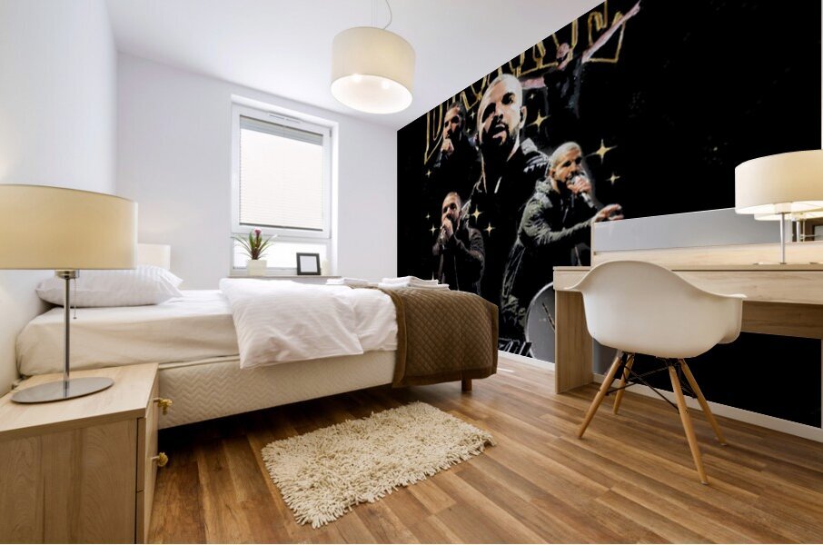 Drake 5 Mural print