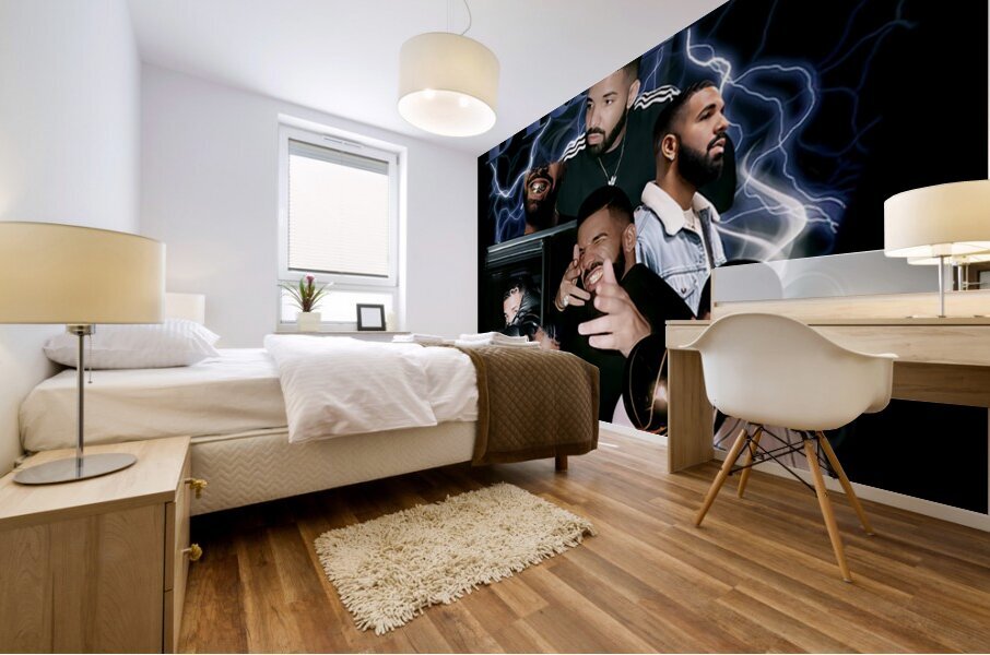 Drake 7 Mural print