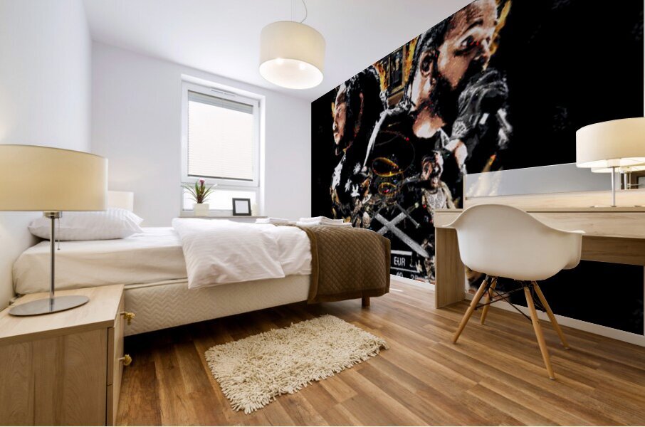 Drake 9 Mural print