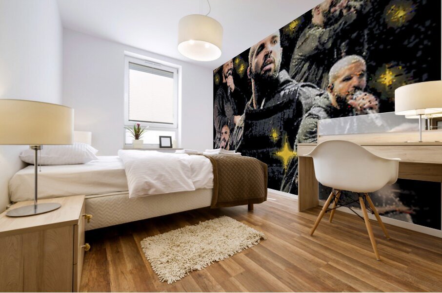 Drake 19 Mural print