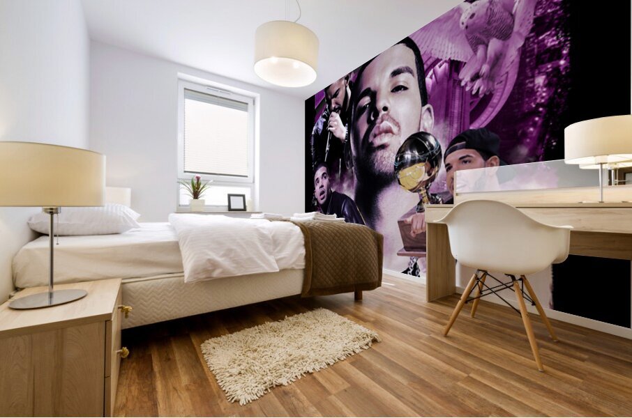 Drake 23 Mural print