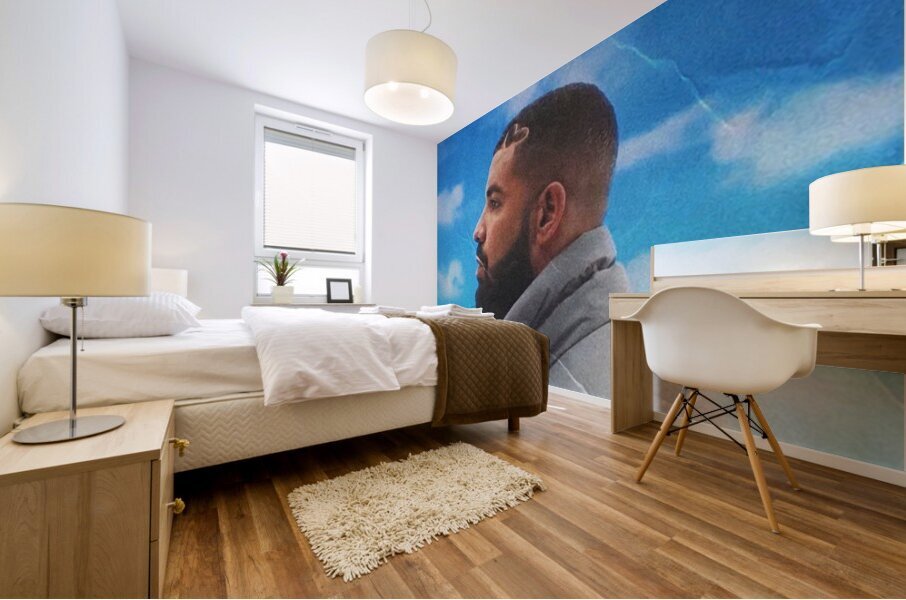 Drake 24 Mural print