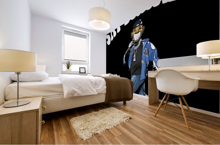 Drake 27 Mural print