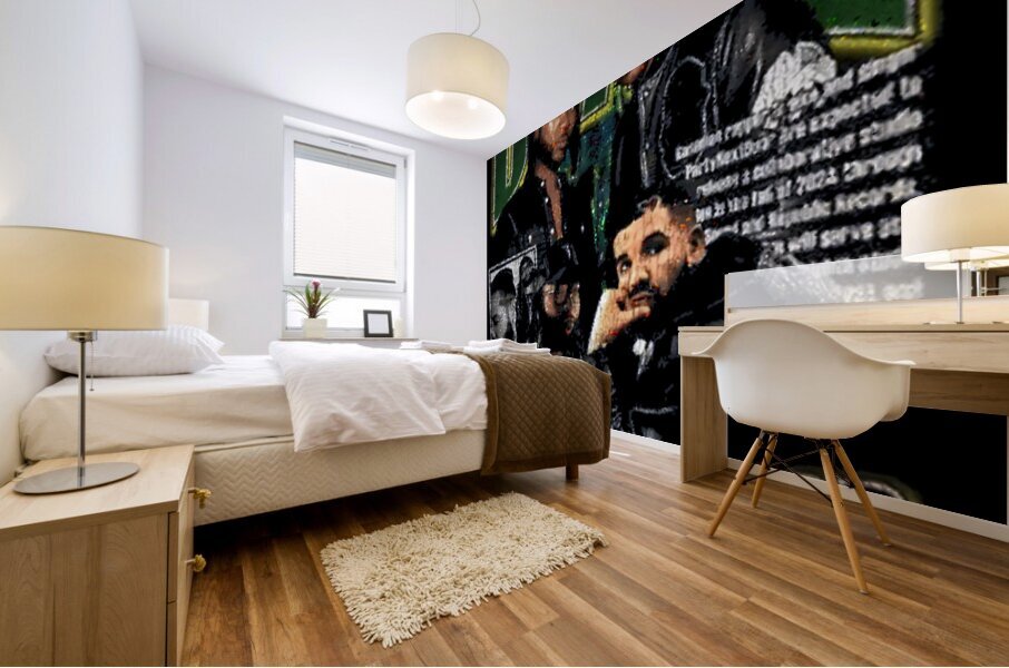 Drake 28 Mural print