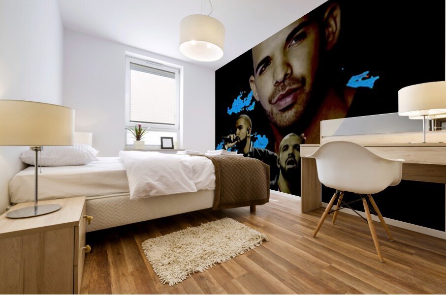 Drake 33 Mural print
