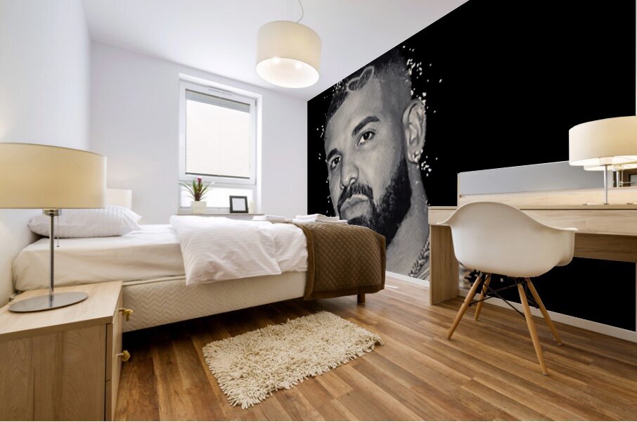 Drake 36 Mural print