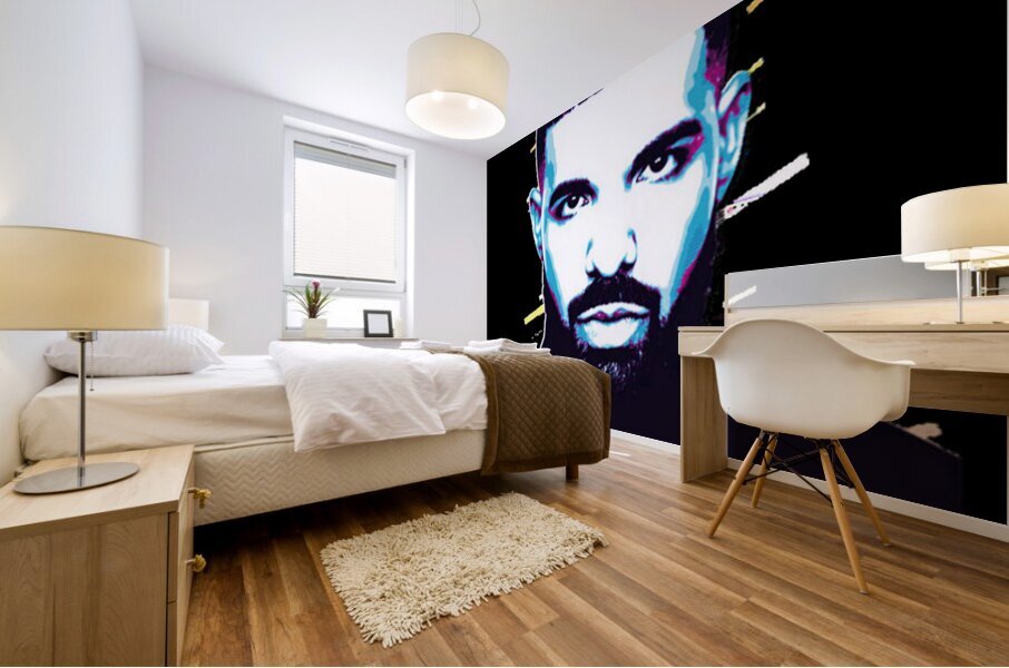 Drake 39 Mural print