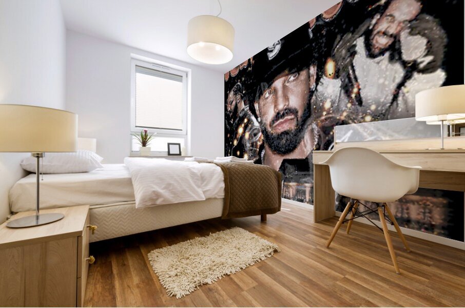 Drake 40 Mural print