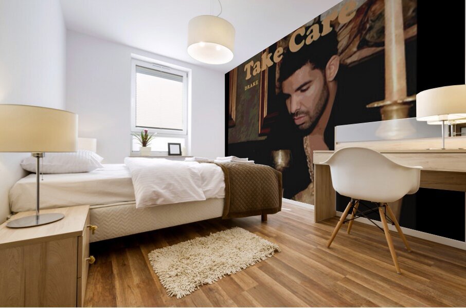 Drake 41 Mural print