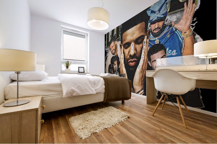 Drake 44 Mural print