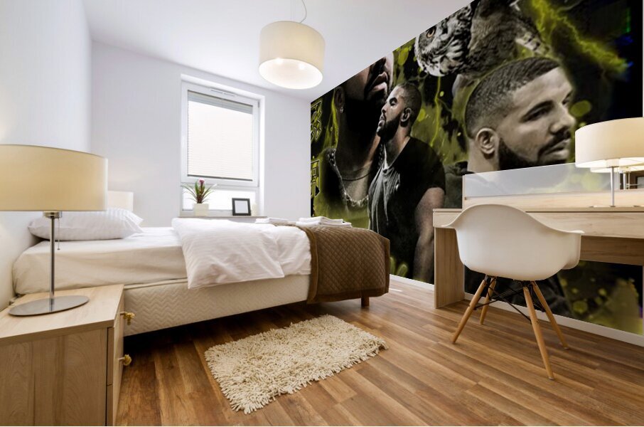 Drake 46 Mural print