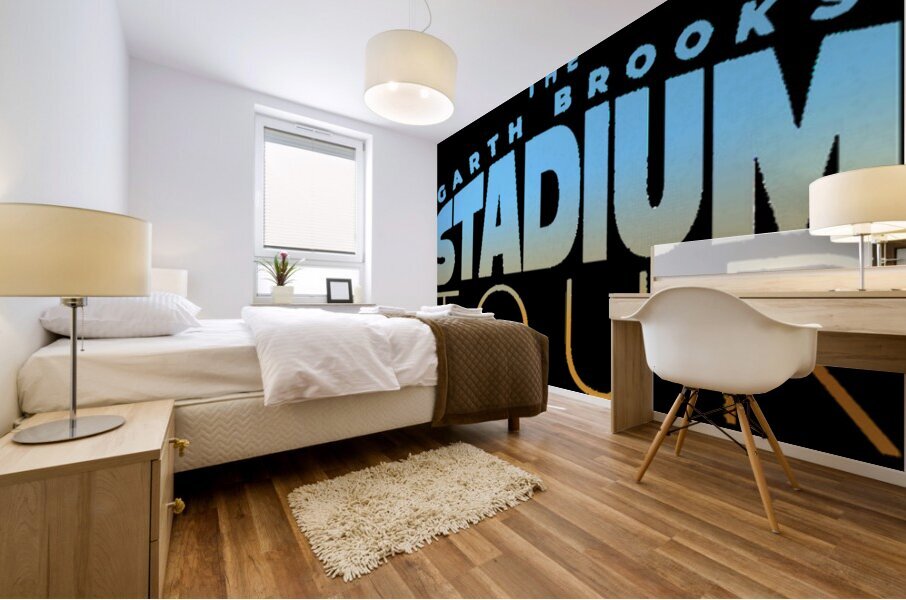 Garth Brooks 30 Mural print