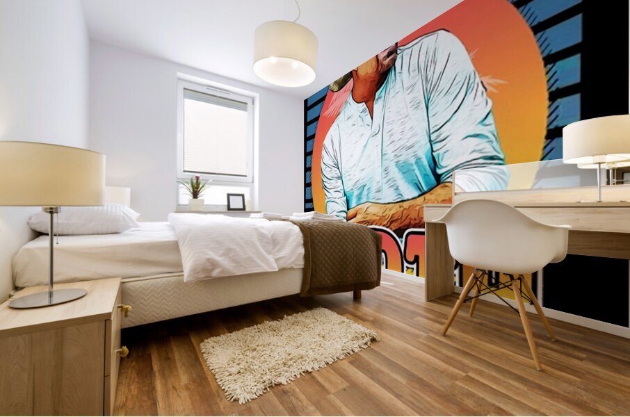 Garth Brooks 36 Mural print