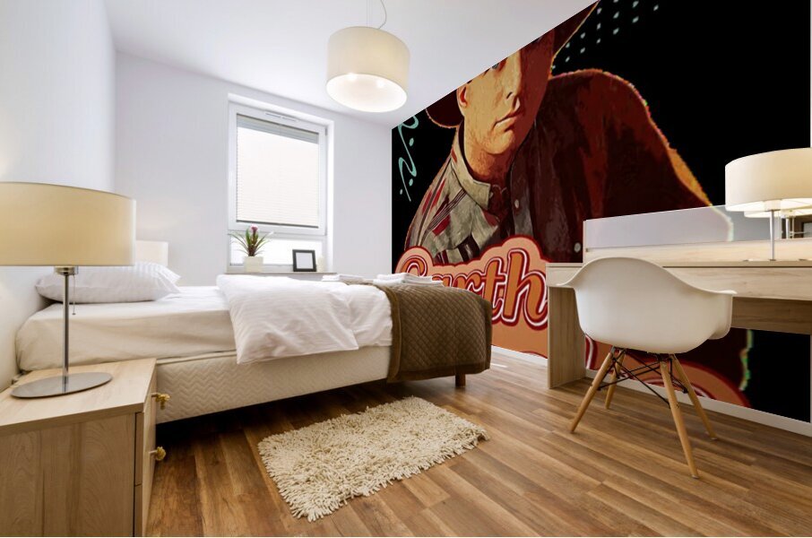 Garth Brooks 41 Mural print