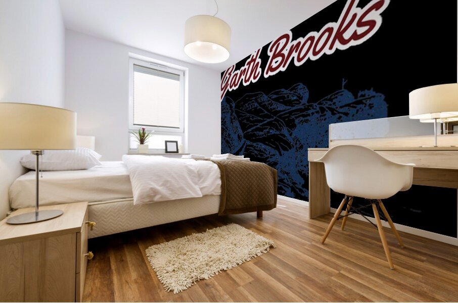 Garth Brooks 43 Mural print