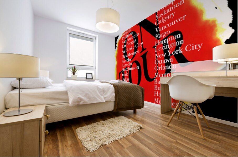Garth Brooks 51 Mural print