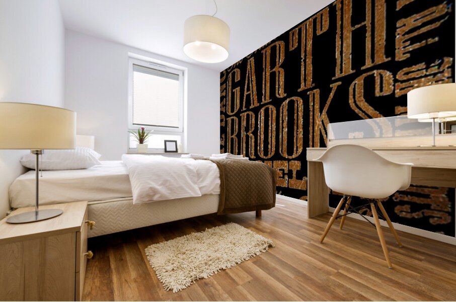 Garth Brooks 60 Mural print