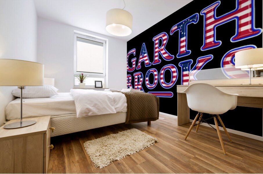 Garth Brooks 62 Mural print