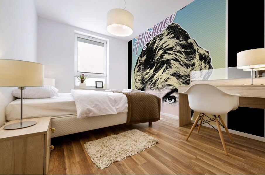 George Michael 3 Mural print