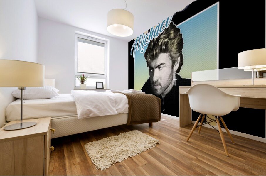 George Michael 12 Mural print