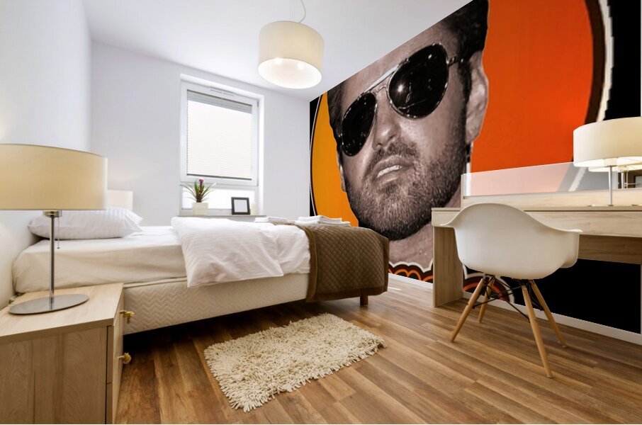George Michael 16 Mural print