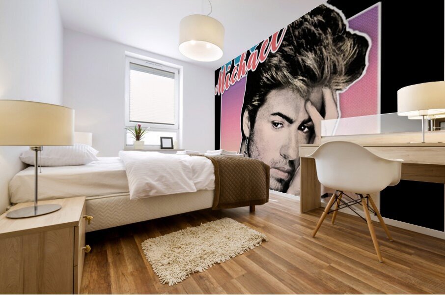 George Michael 18 Mural print