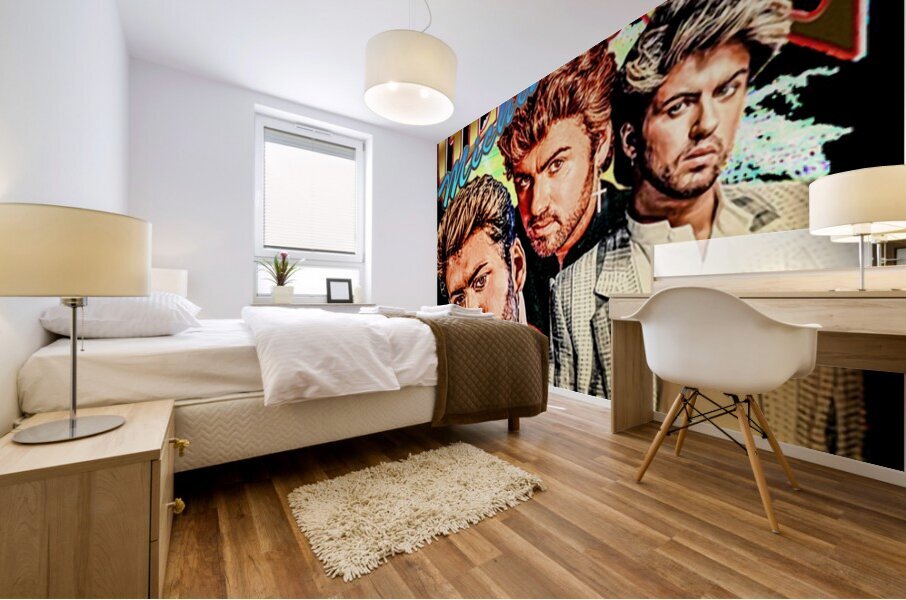George Michael 32 Mural print