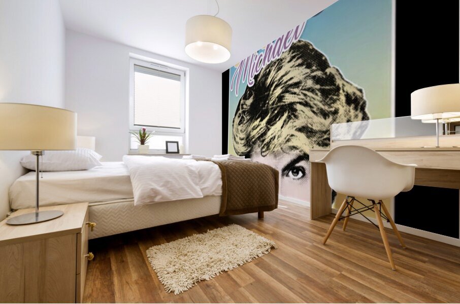 George Michael 33 Mural print