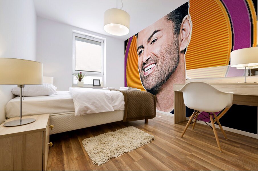 George Michael 40 Mural print