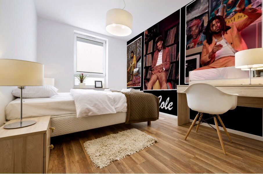 J. Cole 3 Mural print