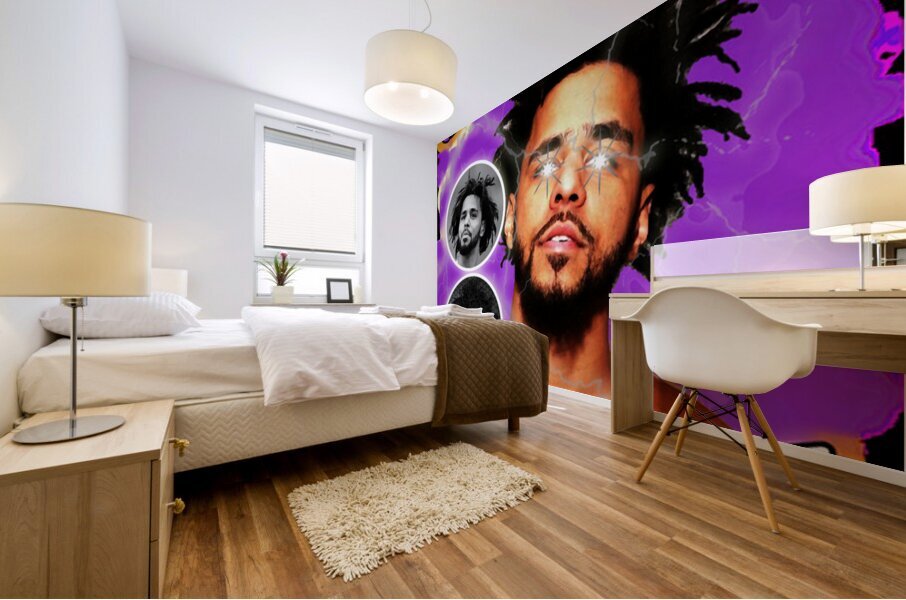 J. Cole 12 Mural print